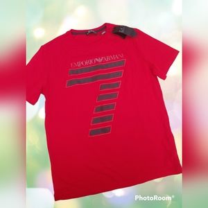 Emporio Armani shirt EA7 rare shirt top boys 12-14